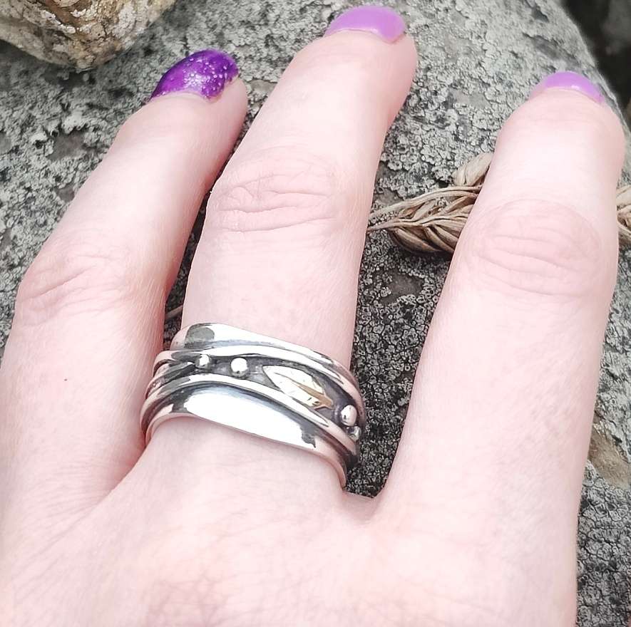 Autumn Leaf ring - Image 1