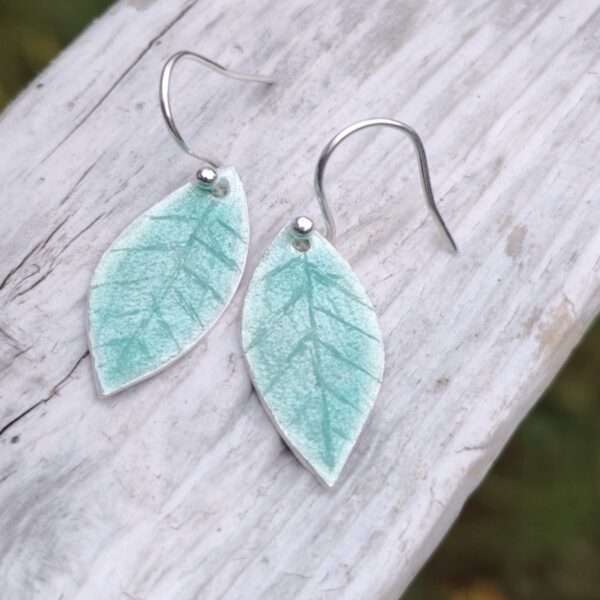"Mara" Leaf Drop Earrings