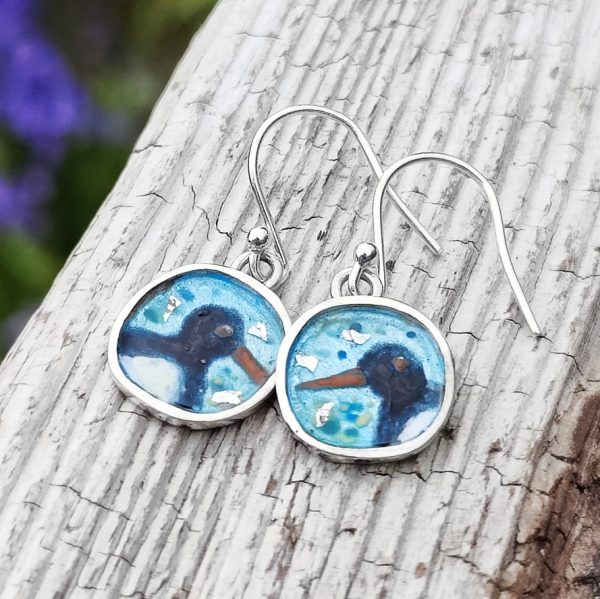 Oystercatcher Drop Earrings