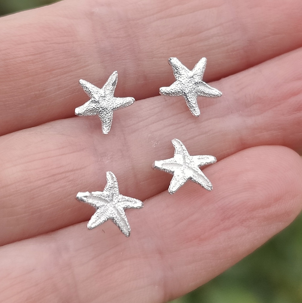 Star Fish Stud Earrings - Image 1