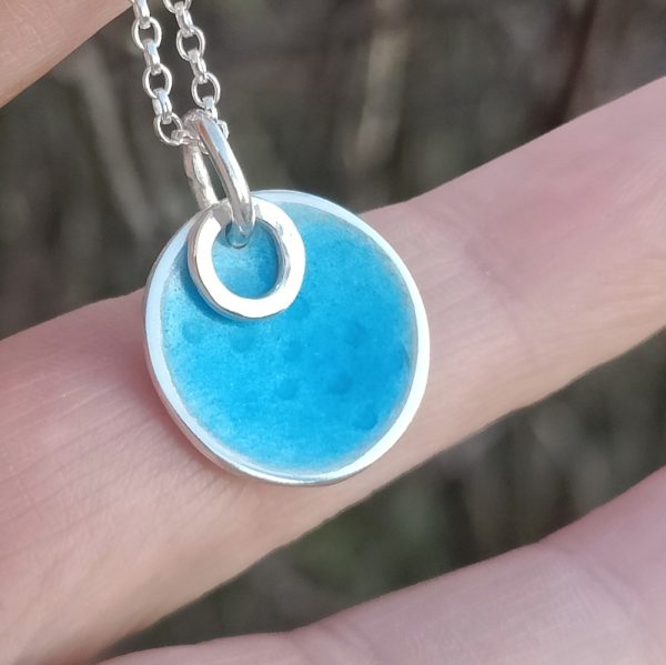 Mara Pendant Aqua Blue (small)
