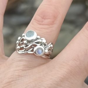 Medium Wave Ring - Amethyst - Image 4