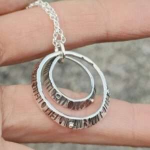 Silver Limpet Shell Reflections Pendant - Image 3