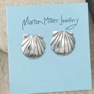 Mini Scallop Shell  Earrings - Image 4
