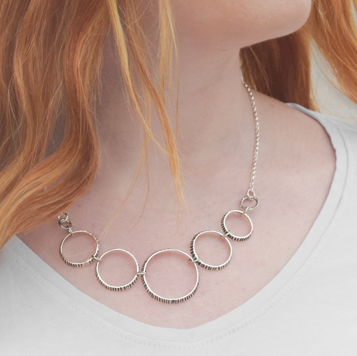 Limpet Shell Reflections Necklet - Image 1