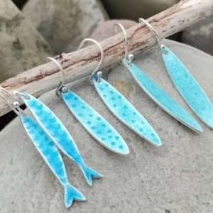 "Mara" Texture in the Sand Drop Earrings - Image 2