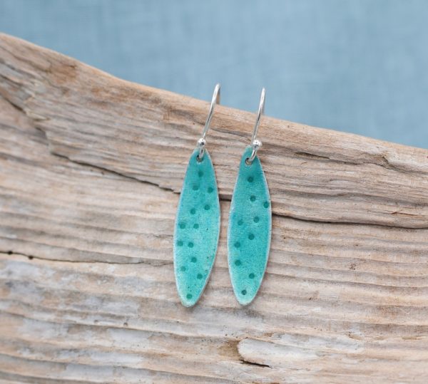 Mara Drop Earrings Sea Green