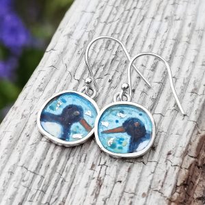 Oystercatcher Drop Earrings