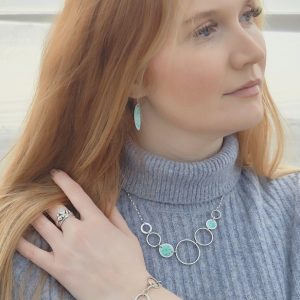 Mara Limpet Shell Reflections Necklet - Image 5