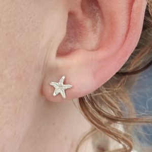 Star Fish Stud Earrings - Image 3