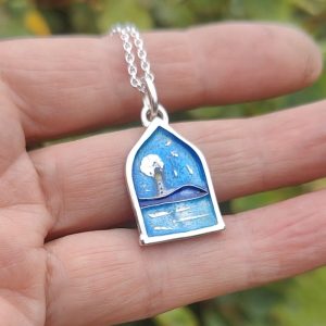 Auskerry Lighthouse Pendant