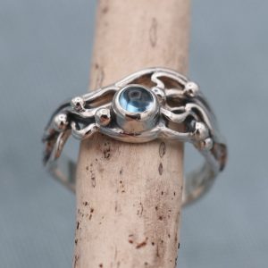 Topaz Seaweed Wrack Ring