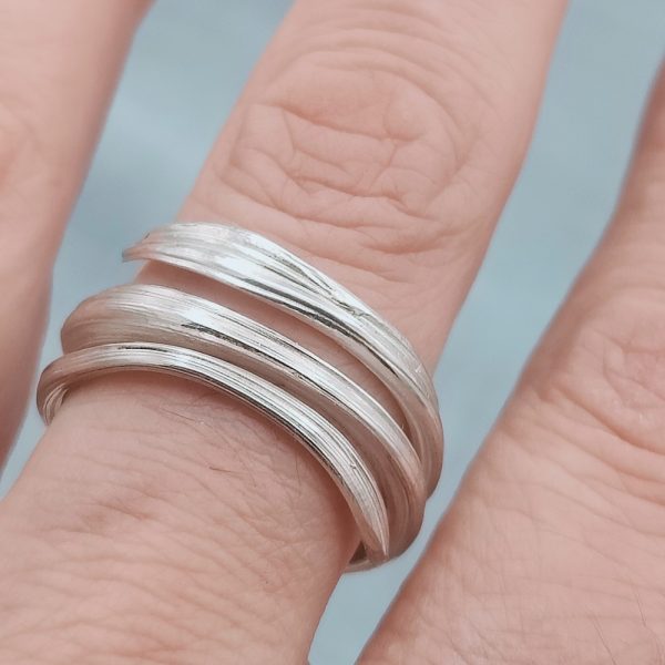 Sea Ribbons Wrap Ring