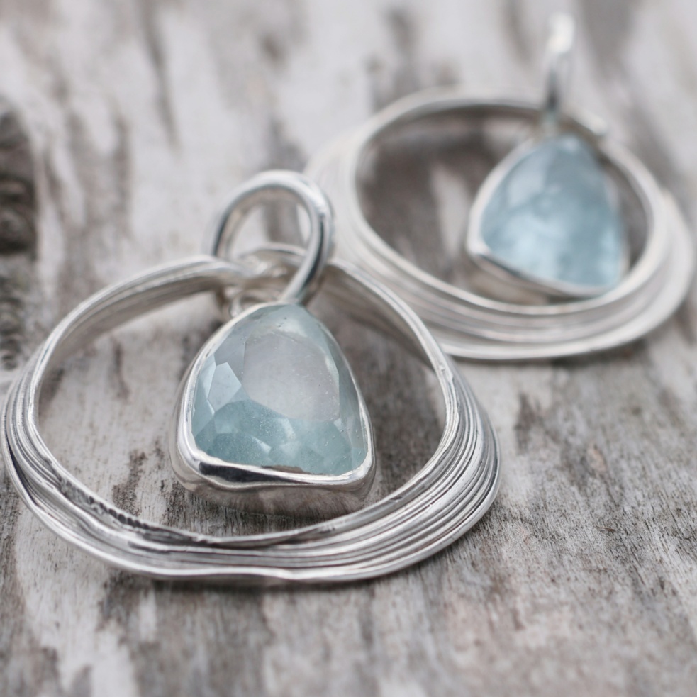 cockle shell pendants