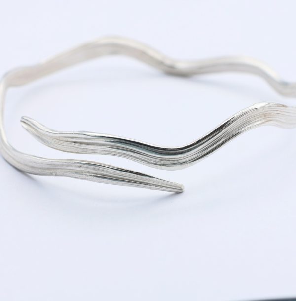 Sea Ribbons Tangle Wrap Bangle