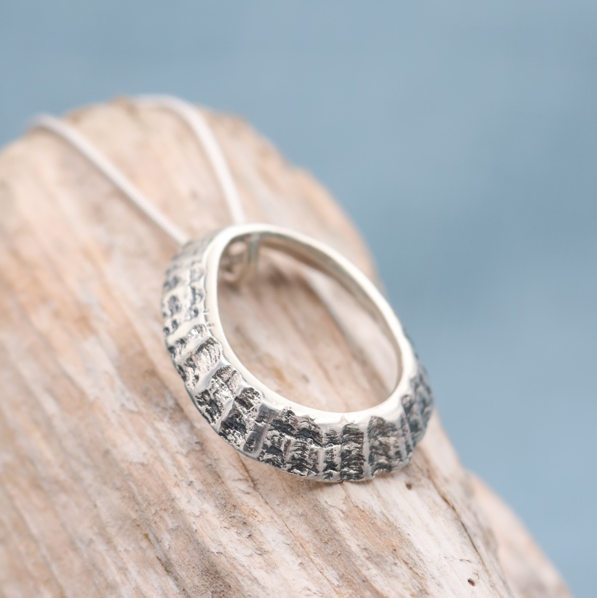 Silver Limpet Shell Pendant