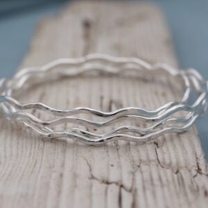 Ocean Wave Bangle