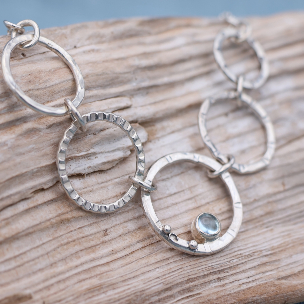 Topaz Reflections Necklet - Image 1