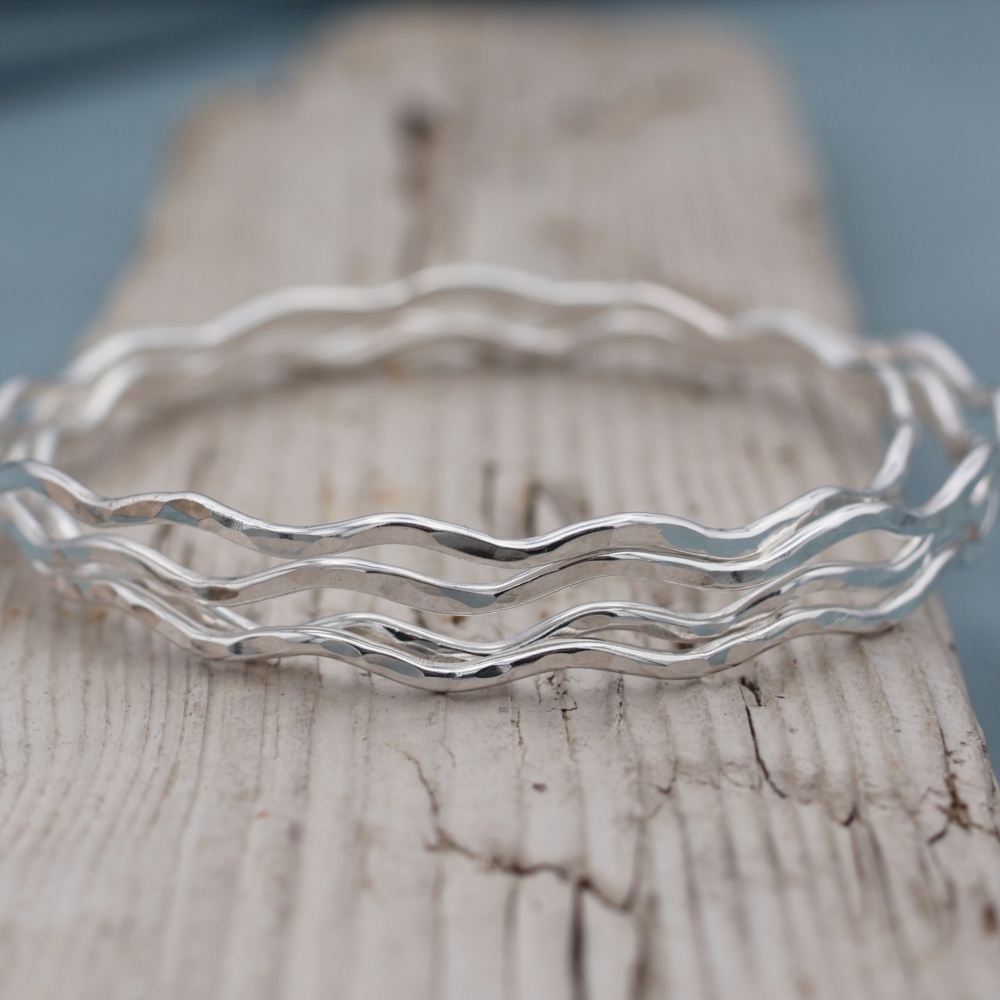 Ocean Wave Bangle - Image 1