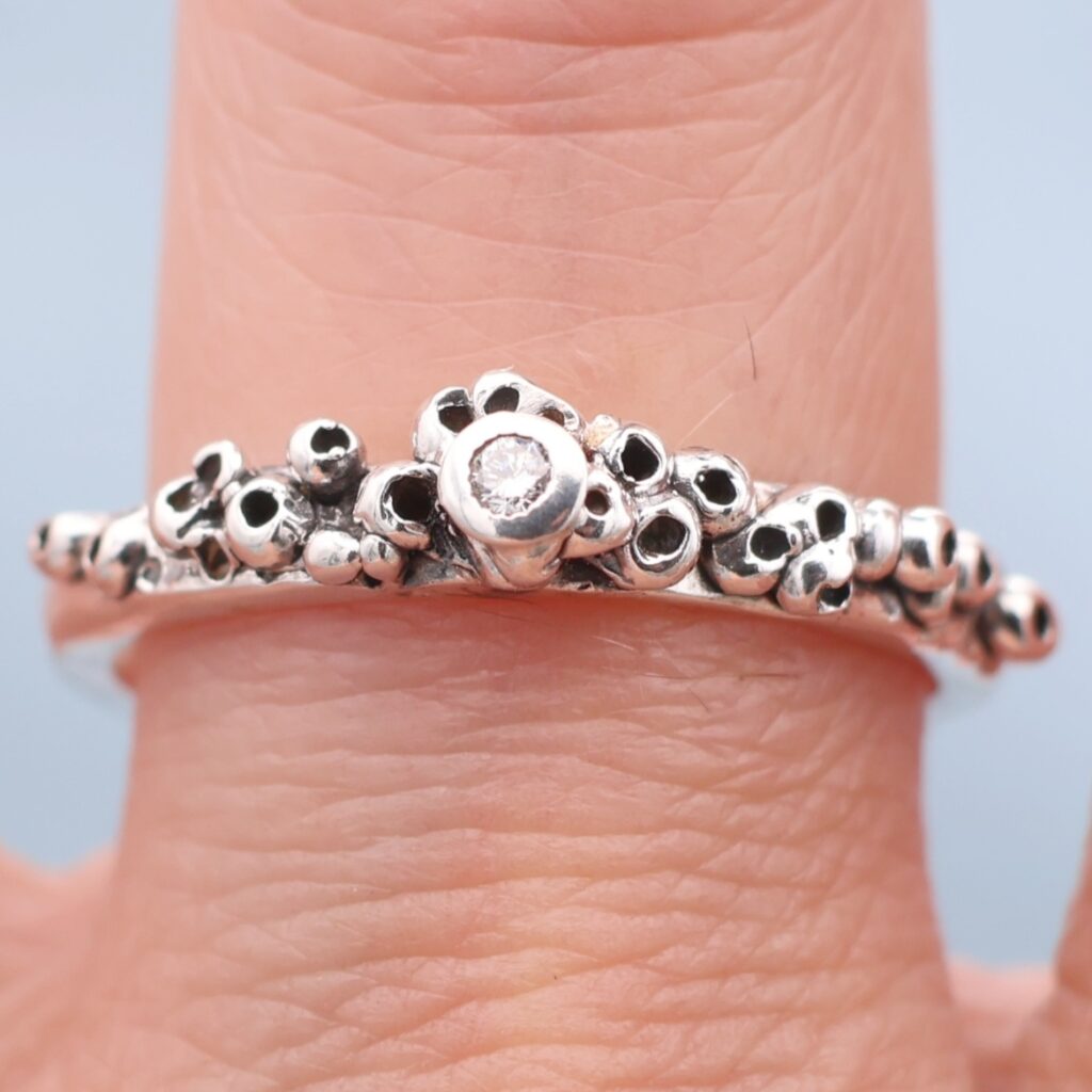 Diamond Barnacle Ring