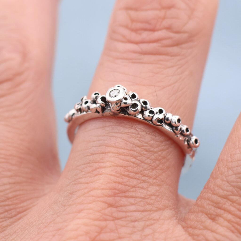 Diamond Barnacle Ring