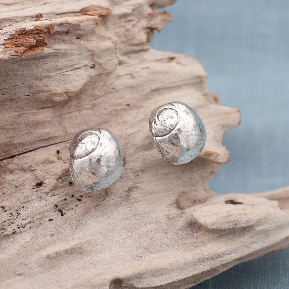 Shell Fragment Ear Studs (Large)