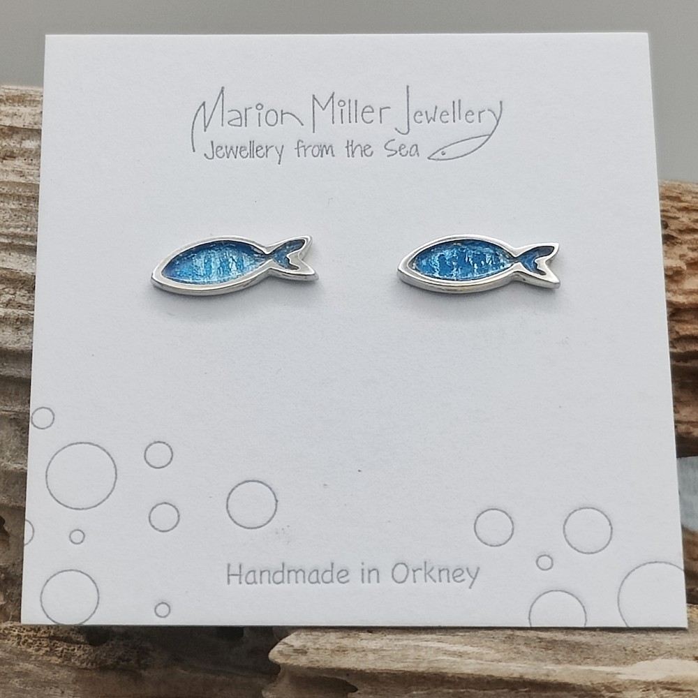 Little Fish Stud Earrings